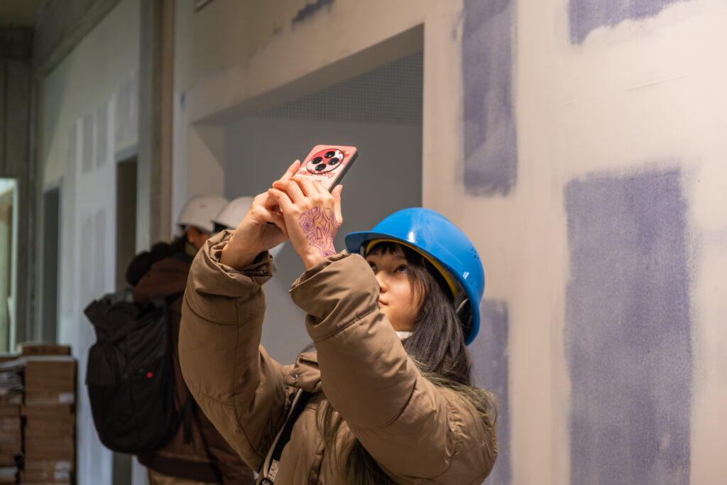 Random Conversations Baustellenbesuch