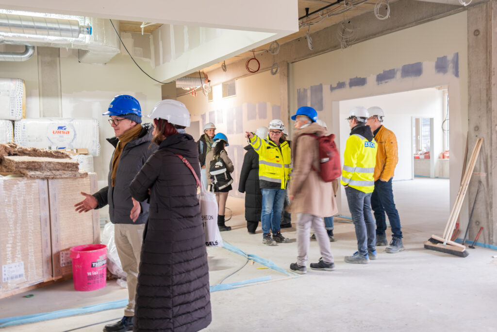 Random Conversations Baustellenbesuch