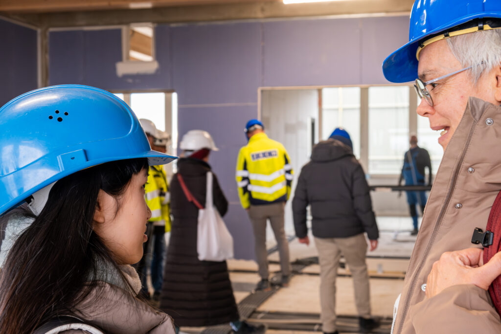 Random Conversations Baustellenbesuch