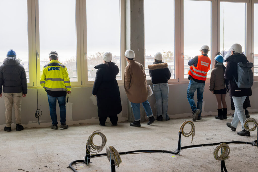 Random Conversations Baustellenbesuch