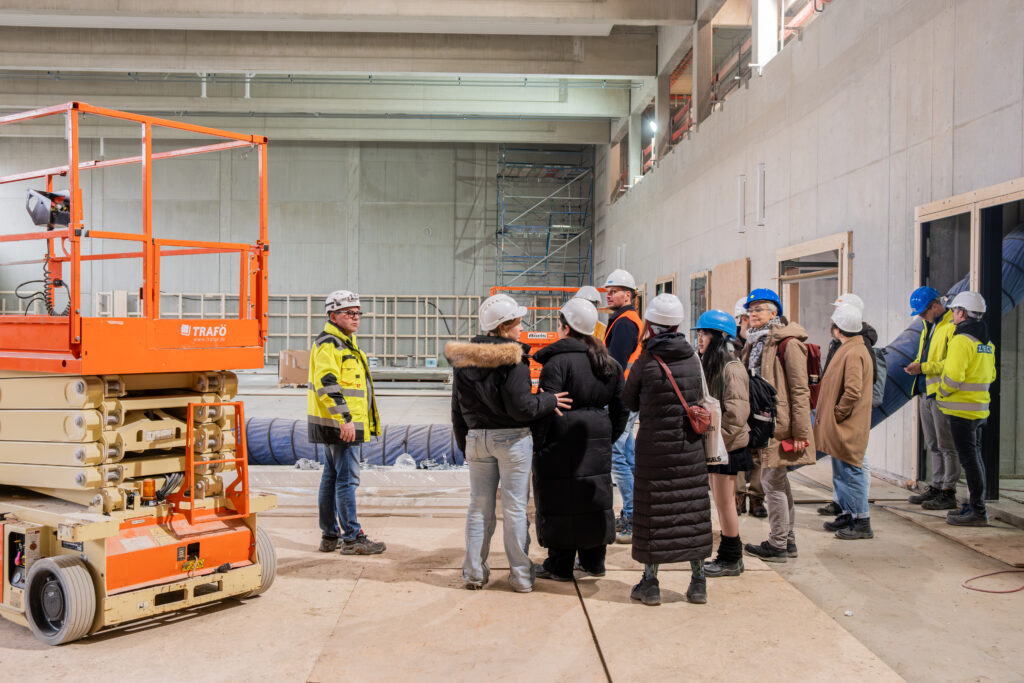 Random Conversations Baustellenbesuch